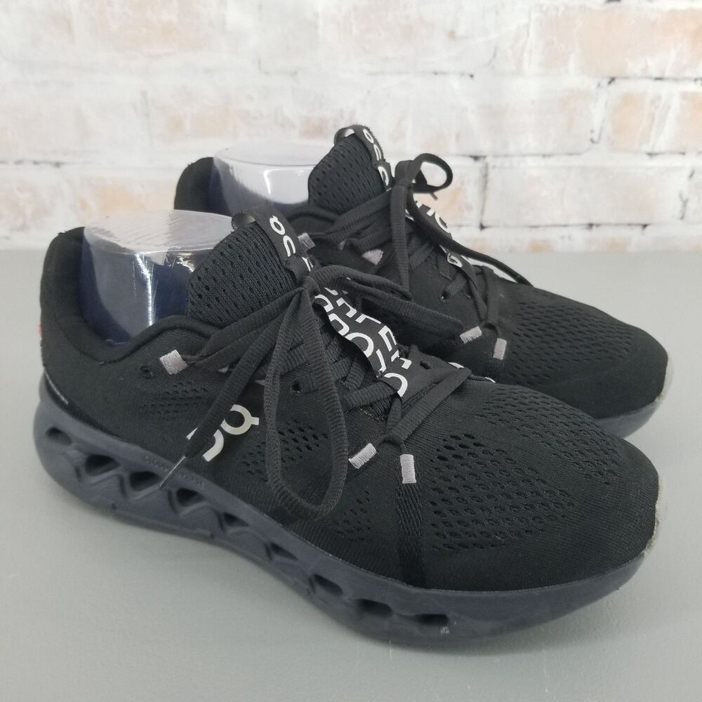 On Running Cloudnova Performance Sneaker Shoe Black/Eclipse Men's Size 7 Running
